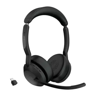 Jabra Evolve2 55/Stereo/ANC/USB-C/BT-USB/Bezdrát/Černá Jabra Evolve2 55/Stereo/ANC/USB-C/BT-USB/Bezdrát/Černá