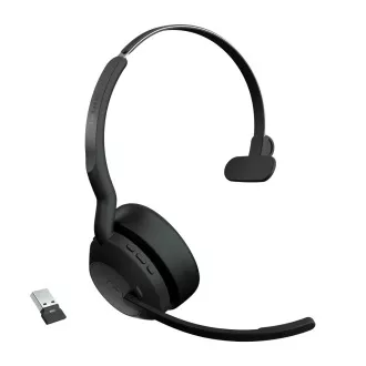 Jabra Evolve2 55/Mono/ANC/USB/BT-USB/Bezdrát/MS/Černá Jabra Evolve2 55/Mono/ANC/USB/BT-USB/Bezdrát/MS/Černá