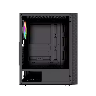 Gembird Computer Fornax 2500 ARGB/Midi Tower/Transpar./Černá Gembird Computer Fornax 2500 ARGB/Midi Tower/Transpar./Černá
