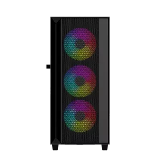 Gembird Fornax 4000 ARGB/Midi Tower/Transpar./Černá Gembird Fornax 4000 ARGB/Midi Tower/Transpar./Černá