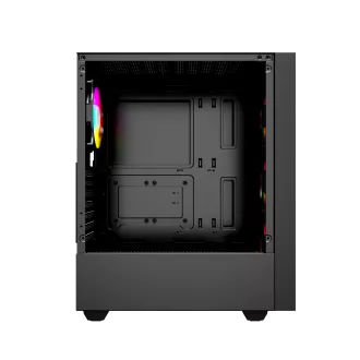 Gembird Fornax 4000 ARGB/Midi Tower/Transpar./Černá Gembird Fornax 4000 ARGB/Midi Tower/Transpar./Černá