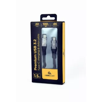 GEMBIRD Premium USB-C 3.2 gen 2 20 Gbps 100W1.5 PD GEMBIRD Premium USB-C 3.2 gen 2 20 Gbps 100W1.5 PD