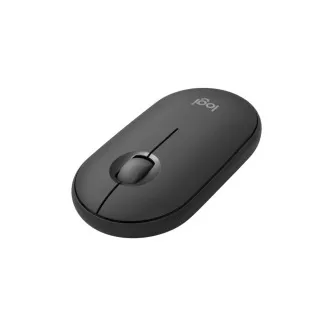 Logitech Pebble Mouse 2 M350s/Cestovní/Optická/4 000 DPI/Bezdrátová Bluetooth/Grafitová