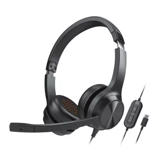 Creative Chat USB/USB-C/Drát/Černá Creative Chat USB/USB-C/Drát/Černá