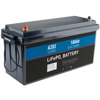 A2D2 baterie LiFePO4 25,6V 100Ah M8 A2D2 baterie LiFePO4 25,6V 100Ah M8