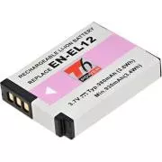 Baterie T6 Power pro Nikon EN-EL12, 1050mAh, 3,8Wh, černá