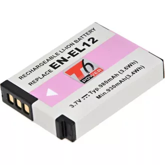 Baterie T6 Power pro Nikon EN-EL12, 1050mAh, 3,8Wh, černá Baterie T6 Power pro Nikon EN-EL12, 1050mAh, 3,8Wh, černá