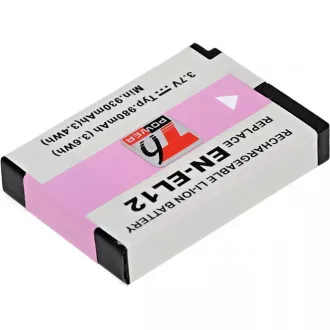 Baterie T6 Power pro Nikon EN-EL12, 1050mAh, 3,8Wh, černá Baterie T6 Power pro Nikon EN-EL12, 1050mAh, 3,8Wh, černá