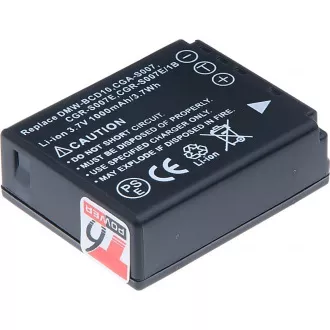 Baterie T6 Power pro Panasonic DMW-BCD10, CGA-S007, CGR-S007E, CGR-S007E/1B, 850mAh, 3,1Wh Baterie T6 Power pro Panasonic DMW-BCD10, CGA-S007, CGR-S007E, CGR-S007E/1B, 850mAh, 3,1Wh