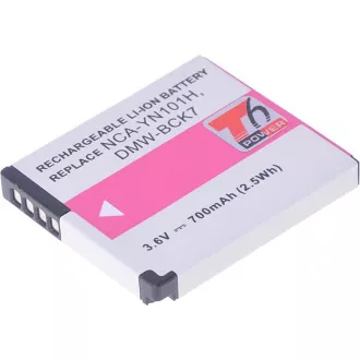 Baterie T6 Power Panasonic DMW-BCK7, DMW-BCK7E, NCA-YN101H, NCA-YN101F, NCA-YN101G, 700mAh, 2,5Wh Baterie T6 Power Panasonic DMW-BCK7, DMW-BCK7E, NCA-YN101H, NCA-YN101F, NCA-YN101G, 700mAh, 2,5Wh