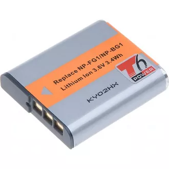 Baterie T6 power Sony NP-BG1, 950mAh, šedá Baterie T6 power Sony NP-BG1, 950mAh, šedá