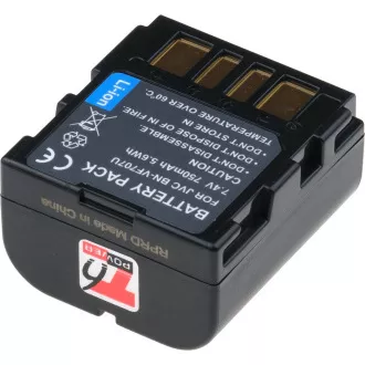 Baterie T6 Power pro JVC BN-VF707U, BN-VF707, 750mAh, 5,4Wh, šedá Baterie T6 Power pro JVC BN-VF707U, BN-VF707, 750mAh, 5,4Wh, šedá