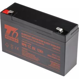 Akumulátor T6 Power NP6-12, 6V, 12Ah, F2 Akumulátor T6 Power NP6-12, 6V, 12Ah, F2