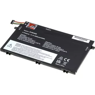 Baterie T6 Power pro Lenovo ThinkPad E480, E490, E580, E590, E14, E15, 4050mAh, 45Wh, 3cell, Li-pol Baterie T6 Power pro Lenovo ThinkPad E480, E490, E580, E590, E14, E15, 4050mAh, 45Wh, 3cell, Li-pol
