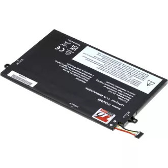 Baterie T6 Power pro Lenovo ThinkPad E480, E490, E580, E590, E14, E15, 4050mAh, 45Wh, 3cell, Li-pol Baterie T6 Power pro Lenovo ThinkPad E480, E490, E580, E590, E14, E15, 4050mAh, 45Wh, 3cell, Li-pol