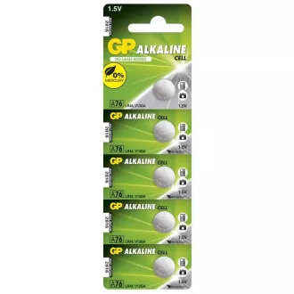 Alkalická Baterie GP LR44 (A76) - 5ks Alkalická Baterie GP LR44 (A76) - 5ks