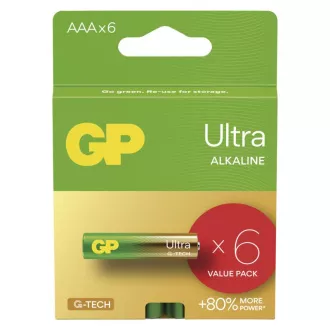 GP Alkalická baterie ULTRA AAA (LR03)- 6ks GP Alkalická baterie ULTRA AAA (LR03)- 6ks