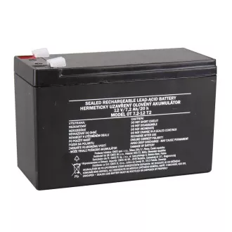 AKUMULÁTOR SLA 12V 7,2Ah FA6,3 AKUMULÁTOR SLA 12V 7,2Ah FA6,3