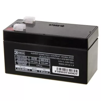 AKUMULÁTOR SLA 12V/1,3Ah FA-4,7mm AKUMULÁTOR SLA 12V/1,3Ah FA-4,7mm
