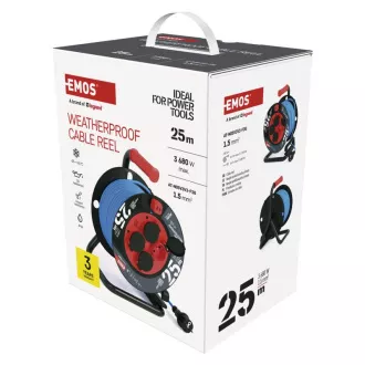 EMOS BUBEN 4Z 25M 1,5MM NEMRZNOUCÍ PVC KABEL EMOS BUBEN 4Z 25M 1,5MM NEMRZNOUCÍ PVC KABEL