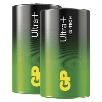 GP Alkalická baterie ULTRA PLUS D (LR20) - 2ks GP Alkalická baterie ULTRA PLUS D (LR20) - 2ks