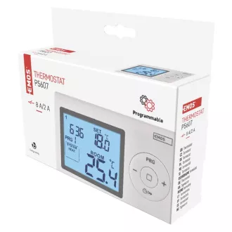 EMOS Programovatelný termostat-drátový P5607 EMOS Programovatelný termostat-drátový P5607