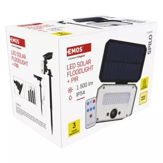 LED SOLARNÍ REFLEKTOR SPILO 1500LM IP54 WW LED SOLARNÍ REFLEKTOR SPILO 1500LM IP54 WW
