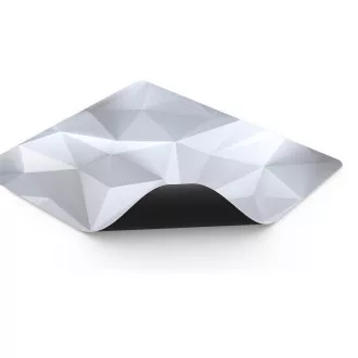 Endorfy podložka pod myš Crystal L bílá