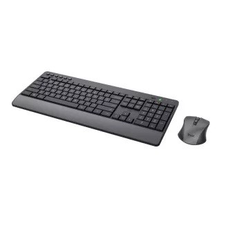TRUST Trezo comfort bezdrátový set klávesnice a myši DE TRUST Trezo comfort bezdrátový set klávesnice a myši DE