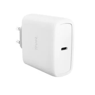TRUSt MAXO 65W USB-C GAN CHARGER WHITE TRUSt MAXO 65W USB-C GAN CHARGER WHITE