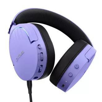 Trust Gaming GXT 491P Fayzo/7.1/Jack/Drát/BT-USB/Bezdrát/Fialová Trust Gaming GXT 491P Fayzo/7.1/Jack/Drát/BT-USB/Bezdrát/Fialová