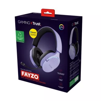 Trust Gaming GXT 491P Fayzo/7.1/Jack/Drát/BT-USB/Bezdrát/Fialová Trust Gaming GXT 491P Fayzo/7.1/Jack/Drát/BT-USB/Bezdrát/Fialová