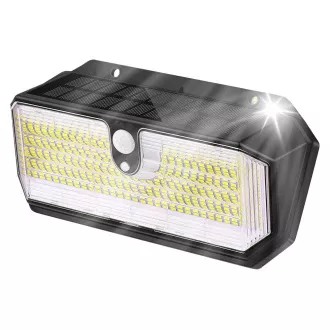 Venkovní solární LED světlo s pohybovým senzorem VIKING S282/2600lm/2200mAh/3 režimy/IP65 Venkovní solární LED světlo s pohybovým senzorem VIKING S282/2600lm/2200mAh/3 režimy/IP65