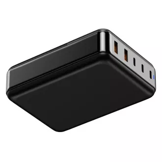 Viking USB GaN charger 200W PD PRO/síťový adaptér/Output:3xUSB-C,2xUSB-A/Rychlo nabíjení/ Viking USB GaN charger 200W PD PRO/síťový adaptér/Output:3xUSB-C,2xUSB-A/Rychlo nabíjení/