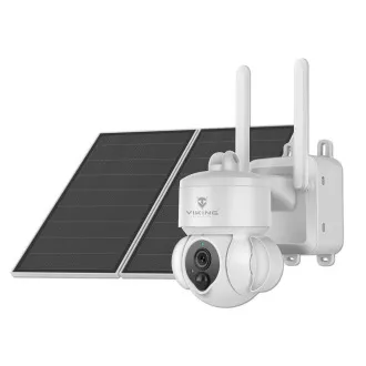 Solární HD kamera Viking HDs03 4G/20000mAh/barevné noční vidění/IP66/aplikace/notifikace/bílá Solární HD kamera Viking HDs03 4G/20000mAh/barevné noční vidění/IP66/aplikace/notifikace/bílá