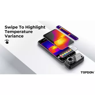TOPDON termální infra kamera TS001/256x192/Windows/Android/zorné pole 13°x10°/USB-C/ TOPDON termální infra kamera TS001/256x192/Windows/Android/zorné pole 13°x10°/USB-C/