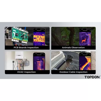 TOPDON termální infra kamera TS001/256x192/Windows/Android/zorné pole 13°x10°/USB-C/ TOPDON termální infra kamera TS001/256x192/Windows/Android/zorné pole 13°x10°/USB-C/