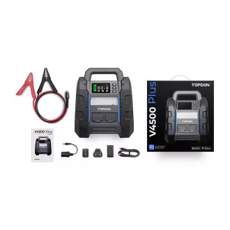 TOPDON startér a tester autobaterie V4500Plus/32000mAh(120Wh)/max. výstupní proud 4500A//IP65 TOPDON startér a tester autobaterie V4500Plus/32000mAh(120Wh)/max. výstupní proud 4500A//IP65