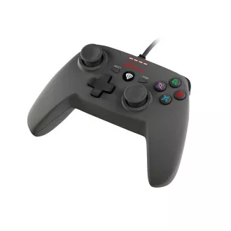 Drátový gamepad Genesis P58, pro PS3/PC, vibrace Drátový gamepad Genesis P58, pro PS3/PC, vibrace