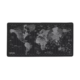 Maxi podložka pod myš Natec Time Zone Map, 40x80cm Maxi podložka pod myš Natec Time Zone Map, 40x80cm