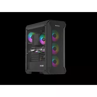 Počítačová skříň Genesis IRID 505 ARGB V2/Midi Tower/Transpar./Černá Počítačová skříň Genesis IRID 505 ARGB V2/Midi Tower/Transpar./Černá