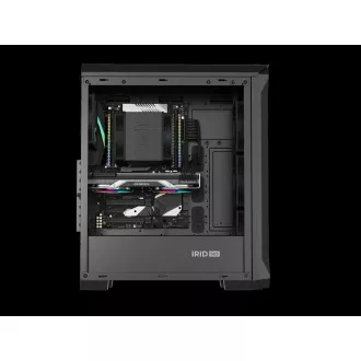Počítačová skříň Genesis IRID 505 ARGB V2/Midi Tower/Transpar./Černá Počítačová skříň Genesis IRID 505 ARGB V2/Midi Tower/Transpar./Černá