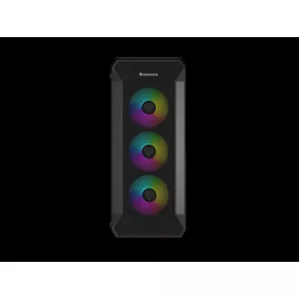 Počítačová skříň Genesis IRID 505 ARGB V2/Midi Tower/Transpar./Černá Počítačová skříň Genesis IRID 505 ARGB V2/Midi Tower/Transpar./Černá
