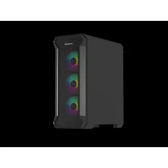 Počítačová skříň Genesis IRID 505 ARGB V2/Midi Tower/Transpar./Černá Počítačová skříň Genesis IRID 505 ARGB V2/Midi Tower/Transpar./Černá