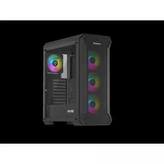 Počítačová skříň Genesis IRID 505 ARGB V2/Midi Tower/Transpar./Černá Počítačová skříň Genesis IRID 505 ARGB V2/Midi Tower/Transpar./Černá