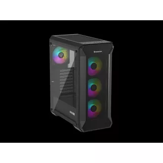 Počítačová skříň Genesis IRID 505 ARGB V2/Midi Tower/Transpar./Černá Počítačová skříň Genesis IRID 505 ARGB V2/Midi Tower/Transpar./Černá