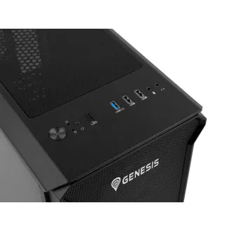 Počítačová skříň Genesis IRID 503 ARGB V2/Micro Tower/Transpar./Černá Počítačová skříň Genesis IRID 503 ARGB V2/Micro Tower/Transpar./Černá