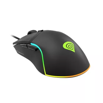 Genesis herní optická myš KRYPTON 220/RGB/6400 DPI/Herní/Optická/6 000 DPI/Drátová USB/Černá Genesis herní optická myš KRYPTON 220/RGB/6400 DPI/Herní/Optická/6 000 DPI/Drátová USB/Černá