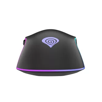 Genesis herní optická myš KRYPTON 220/RGB/6400 DPI/Herní/Optická/6 000 DPI/Drátová USB/Černá Genesis herní optická myš KRYPTON 220/RGB/6400 DPI/Herní/Optická/6 000 DPI/Drátová USB/Černá