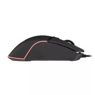 Genesis herní optická myš KRYPTON 220/RGB/6400 DPI/Herní/Optická/6 000 DPI/Drátová USB/Černá Genesis herní optická myš KRYPTON 220/RGB/6400 DPI/Herní/Optická/6 000 DPI/Drátová USB/Černá